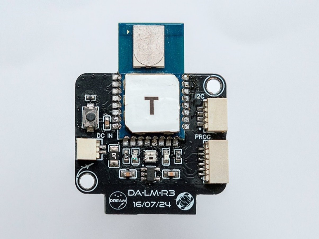 Balises UWB et schéma de localisation DREAM