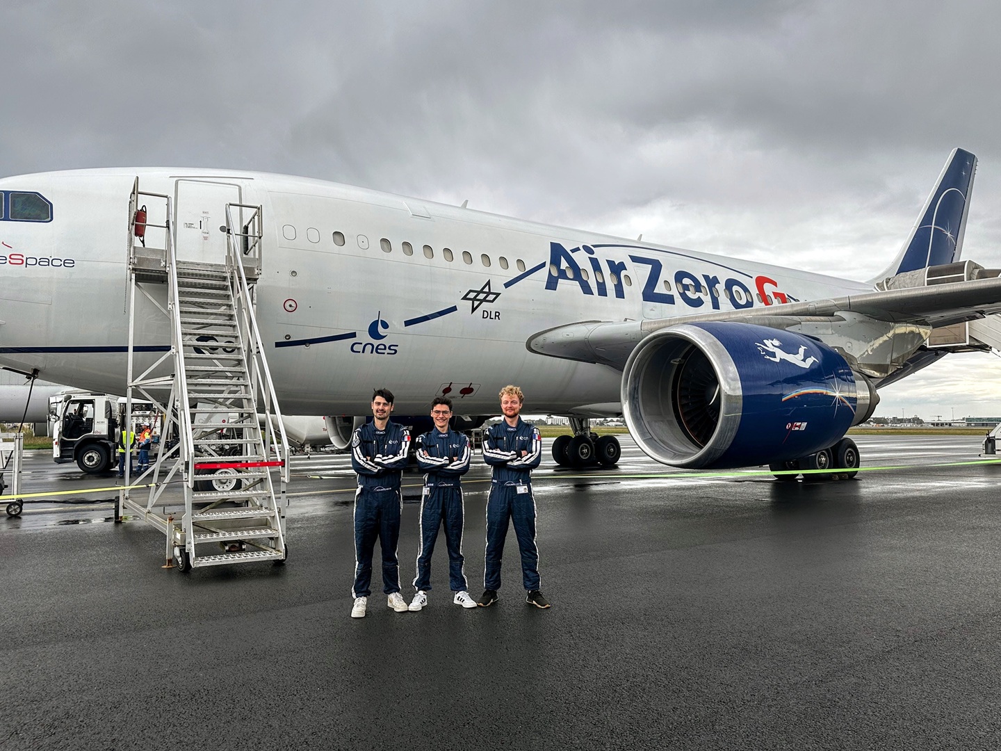 DREAM drone autonome pour vols en microgravité (A310 ZERO-G, Novespace)